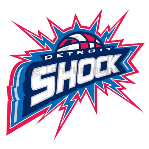 Detroit Shock T-shirts Iron On Transfers N5673 - Click Image to Close